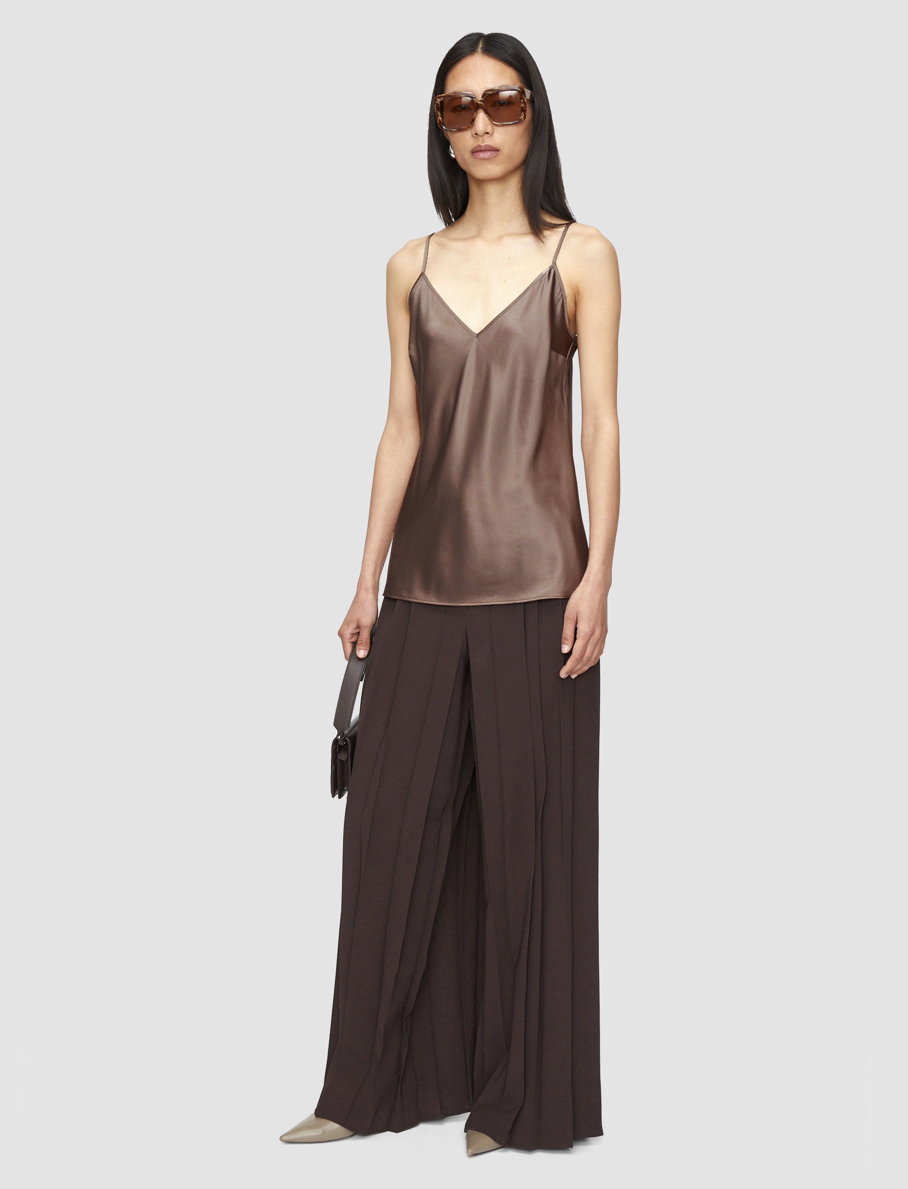 Clea Silk Satin Camisole - 2