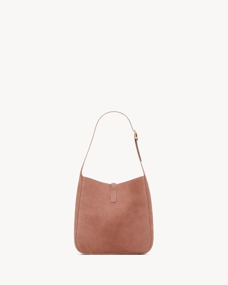 SAINT LAURENT LE 5 À 7 SUPPLE SMALL IN SUEDE outlook