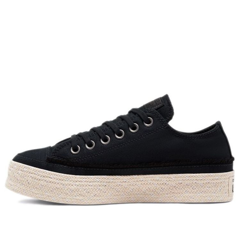 (WMNS) 가로 척 테일러 모든 별 Espadrille 낮은 'Trail to Cove - Black' 567685C - 1