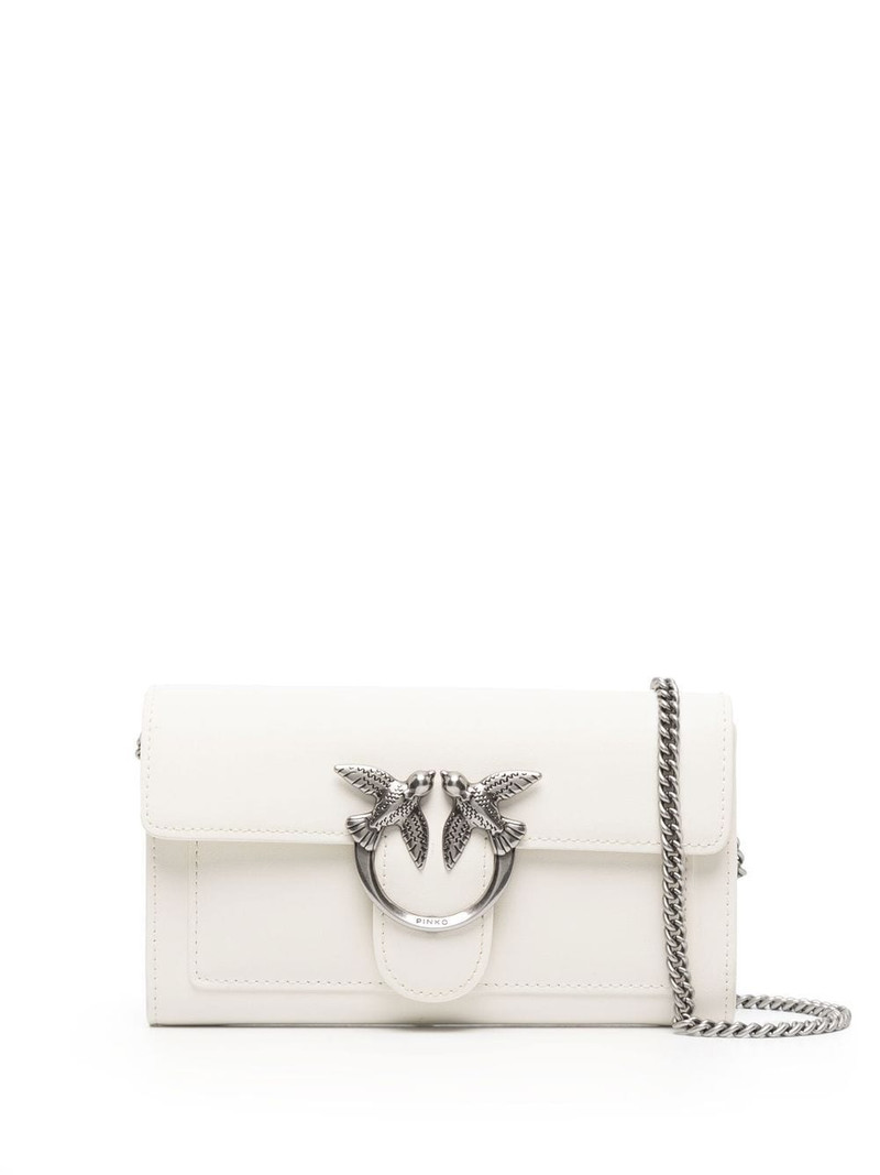 logo-plaque crossbody bag 1