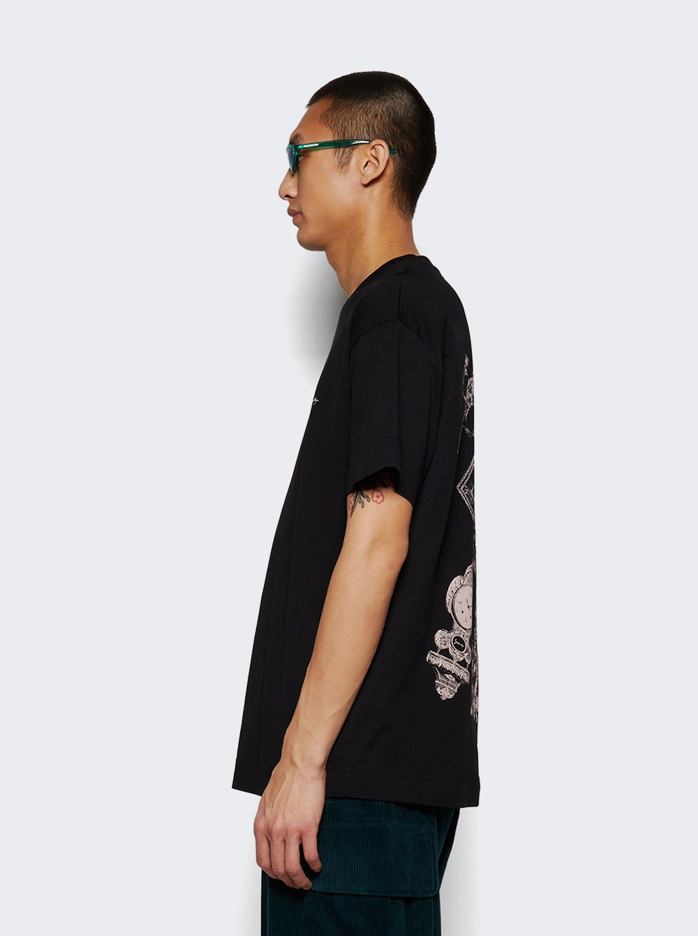 Regular Fit Tee Black - 3