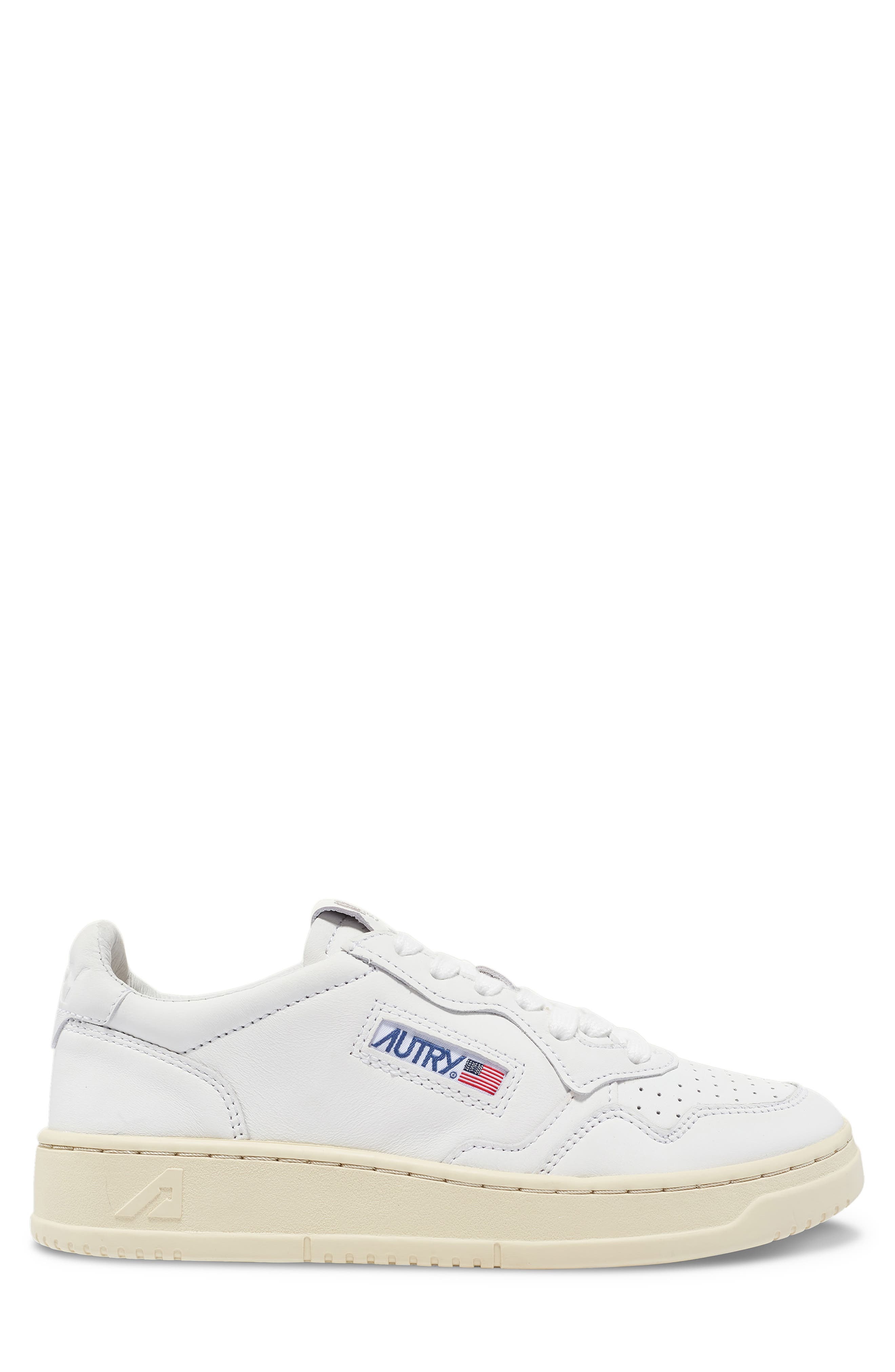 AUTRY Medalist Low Sneaker in Goat/Goat White at Nordstrom - 2
