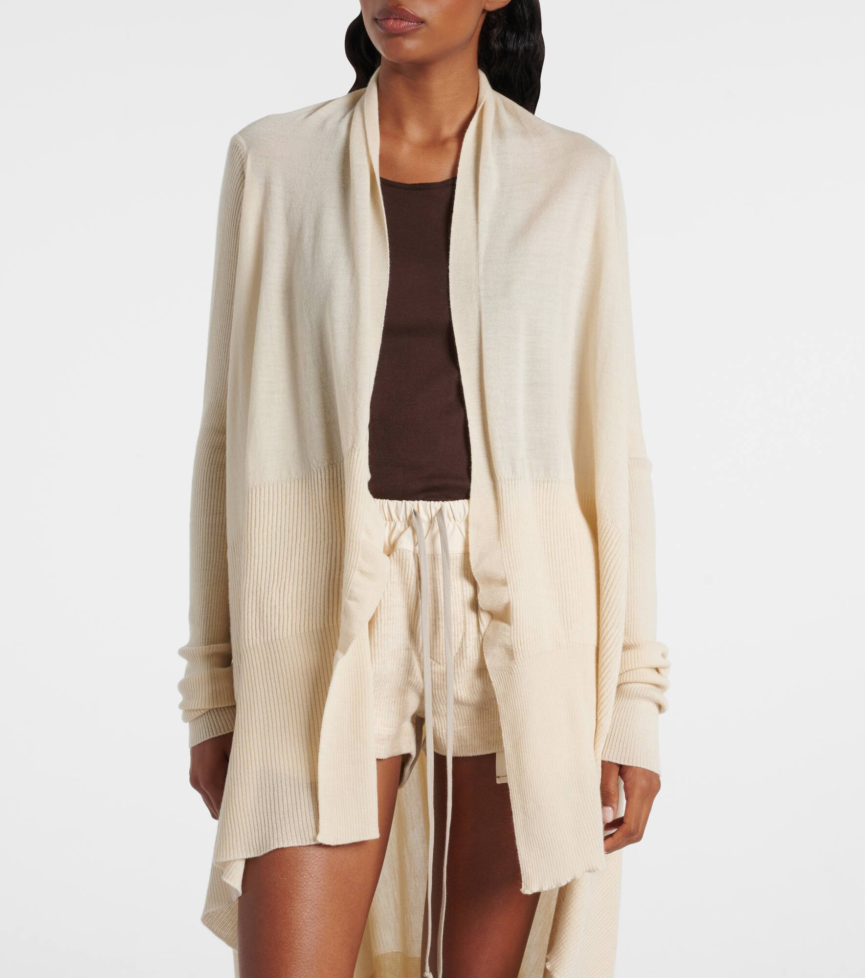 Virgin wool cardigan - 5