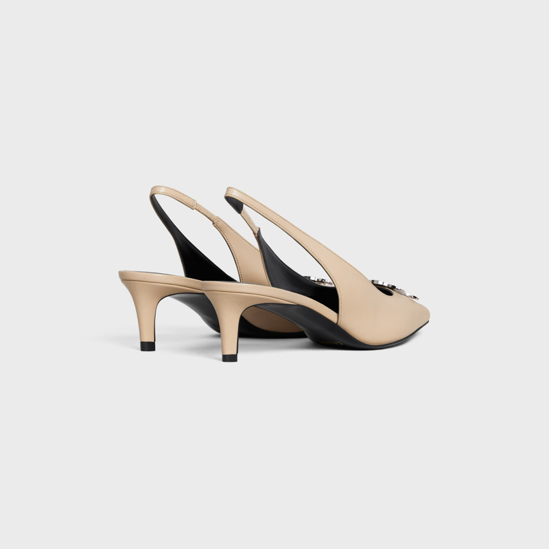 CELINE CELINE ALMA TRIOMPHE SLINGBACK in LAMBSKIN outlook