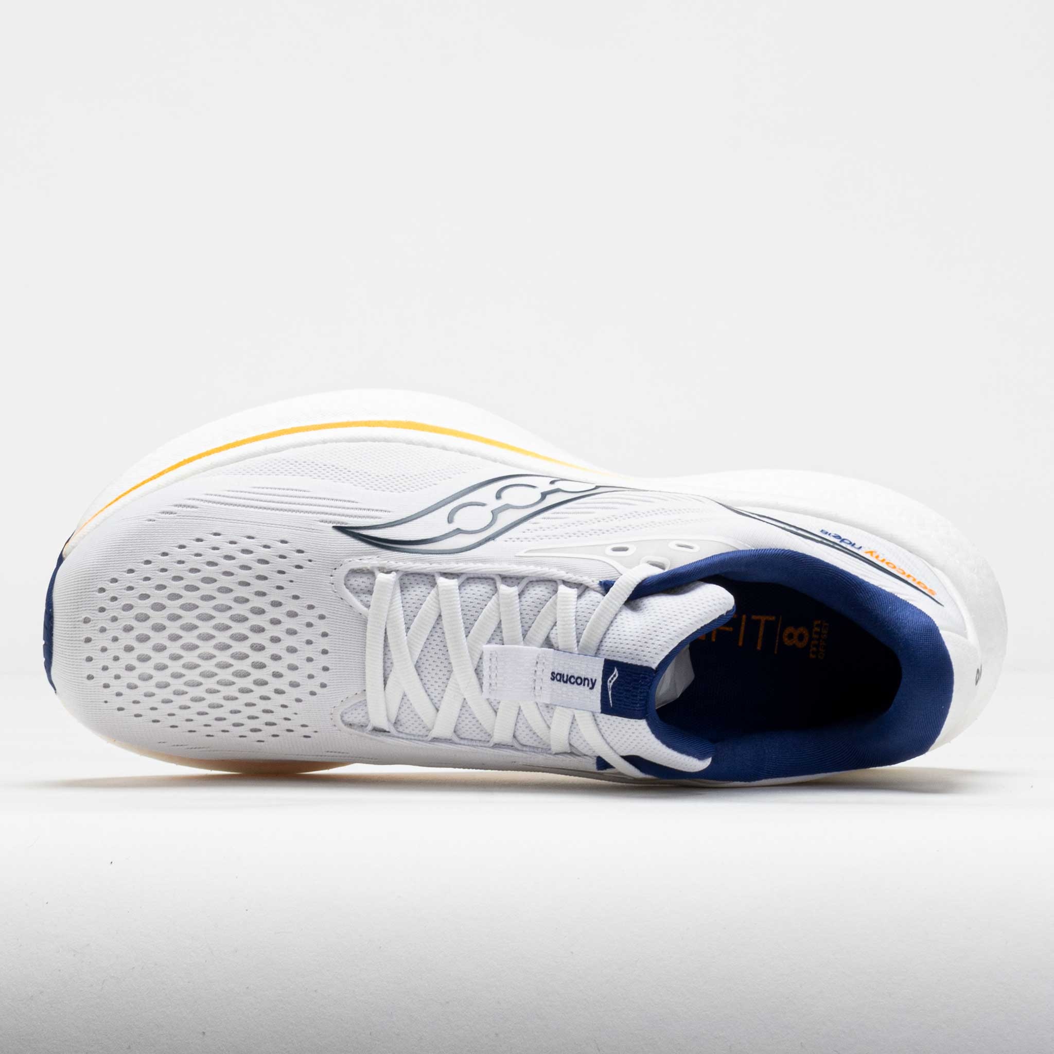 Saucony Ride 18 Men's White/Azurite - 3