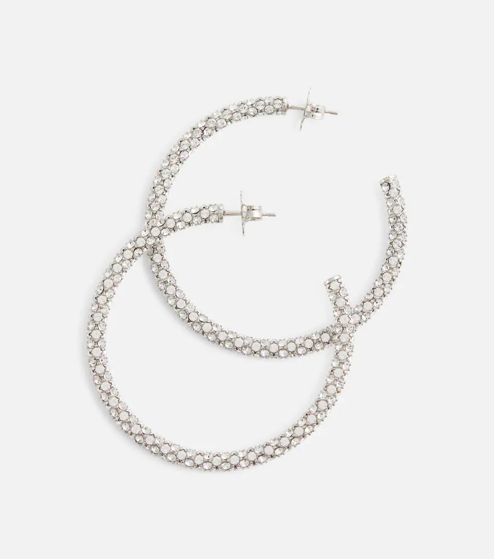 Cameron crystal-embellished earrings - 4