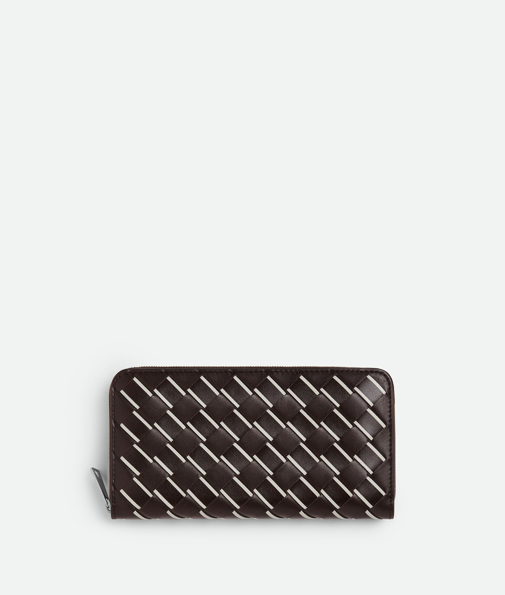 Intrecciato Zip Around Wallet - 1