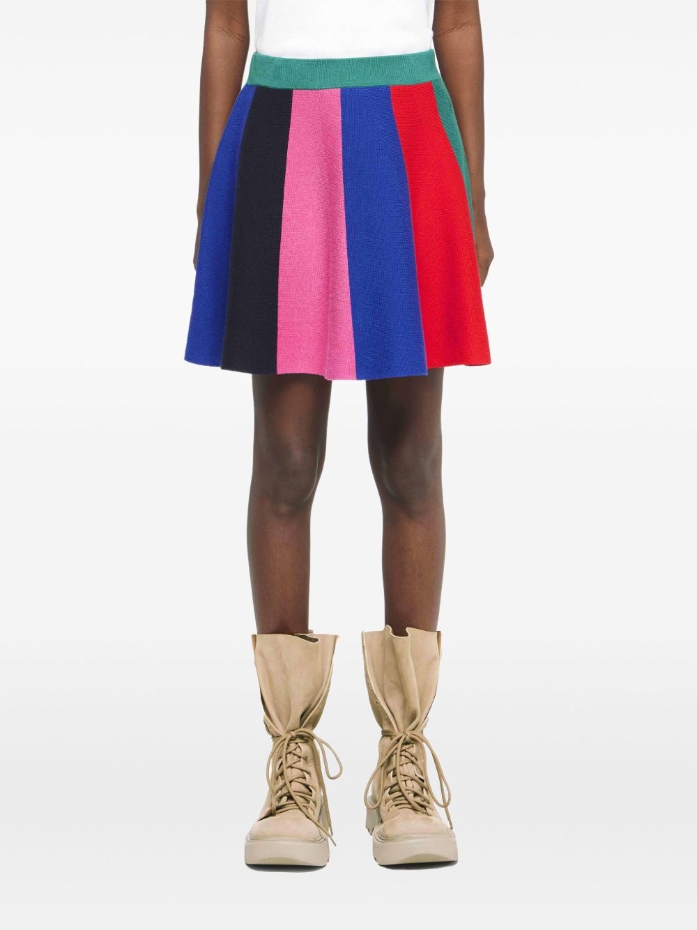 striped mini skirt - 3