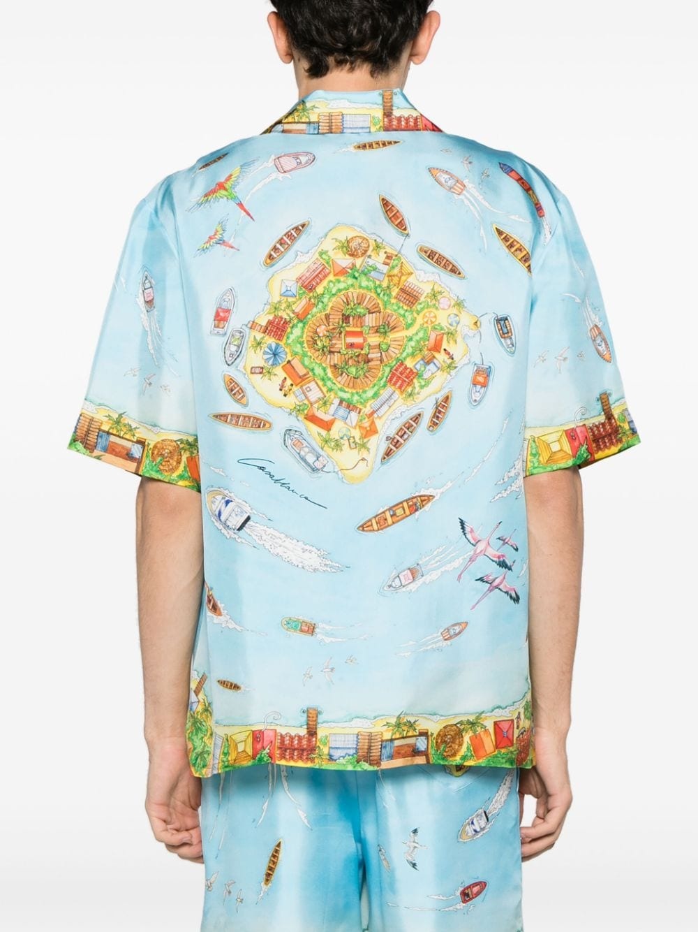 Maison Sur Piloti silk shirt - 4