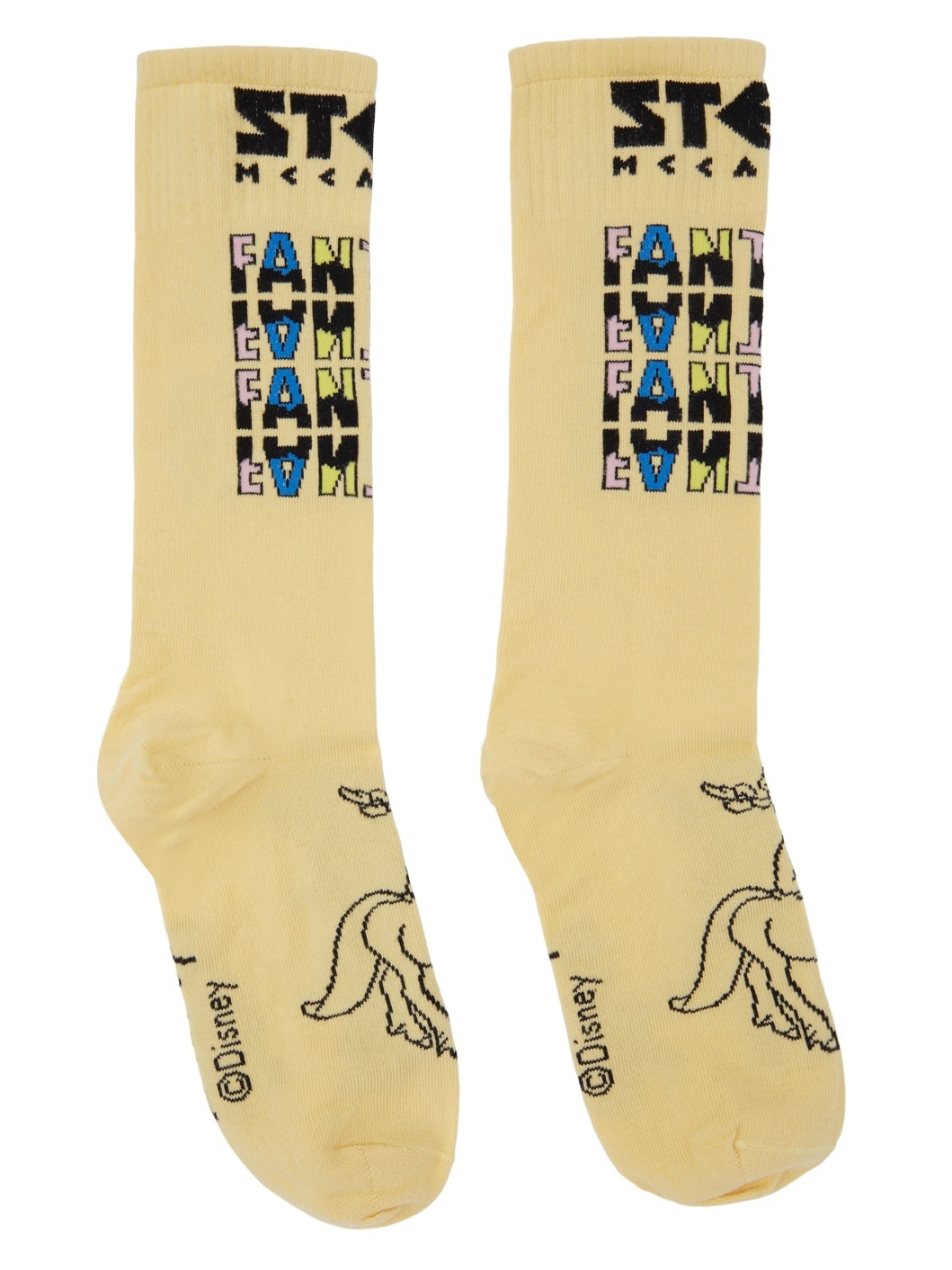 Yellow Fantasia Centaurette Socks - 1