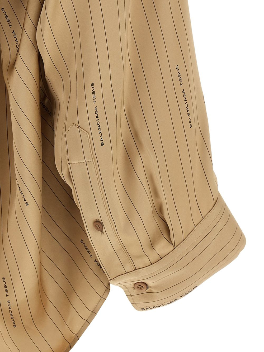 logo-striped shirt - 3