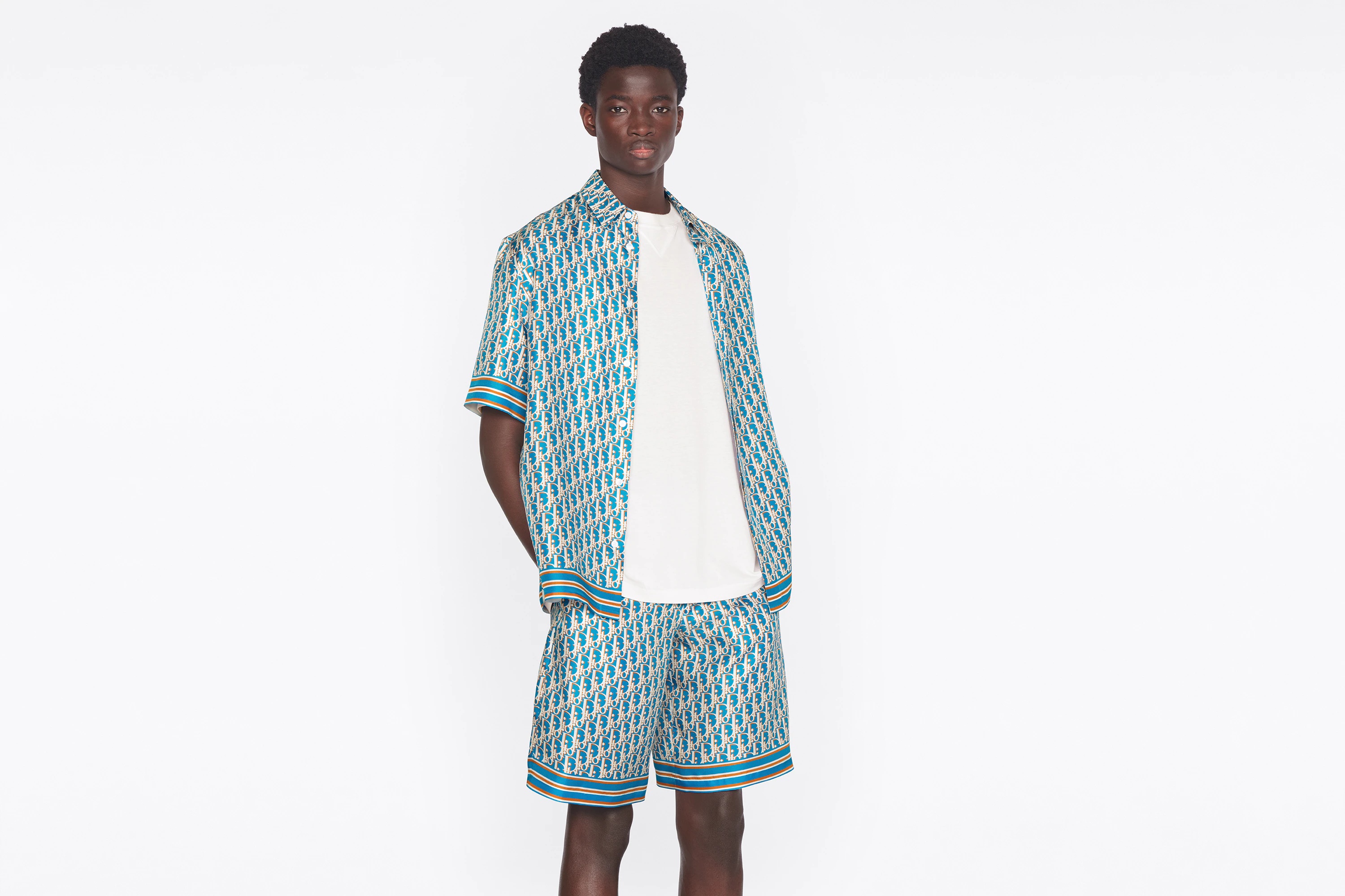 Dior Oblique Bermuda Shorts - 4