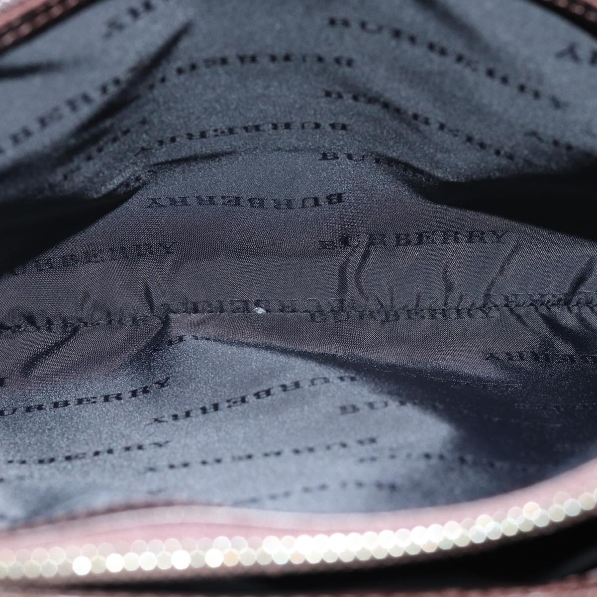 Burberry Nova Check Hand Bag Canvas Beige - 10