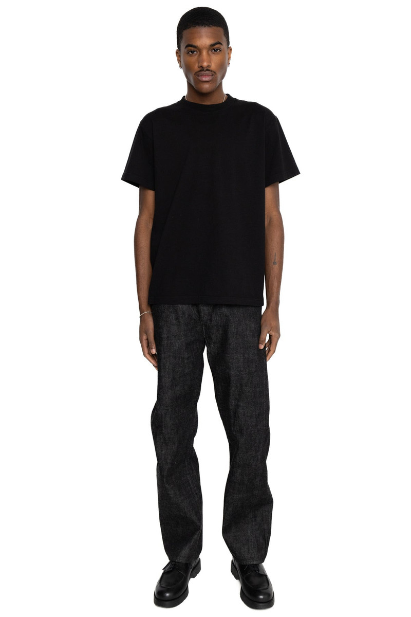 1101BK Straight Black Selvedge Denim 3