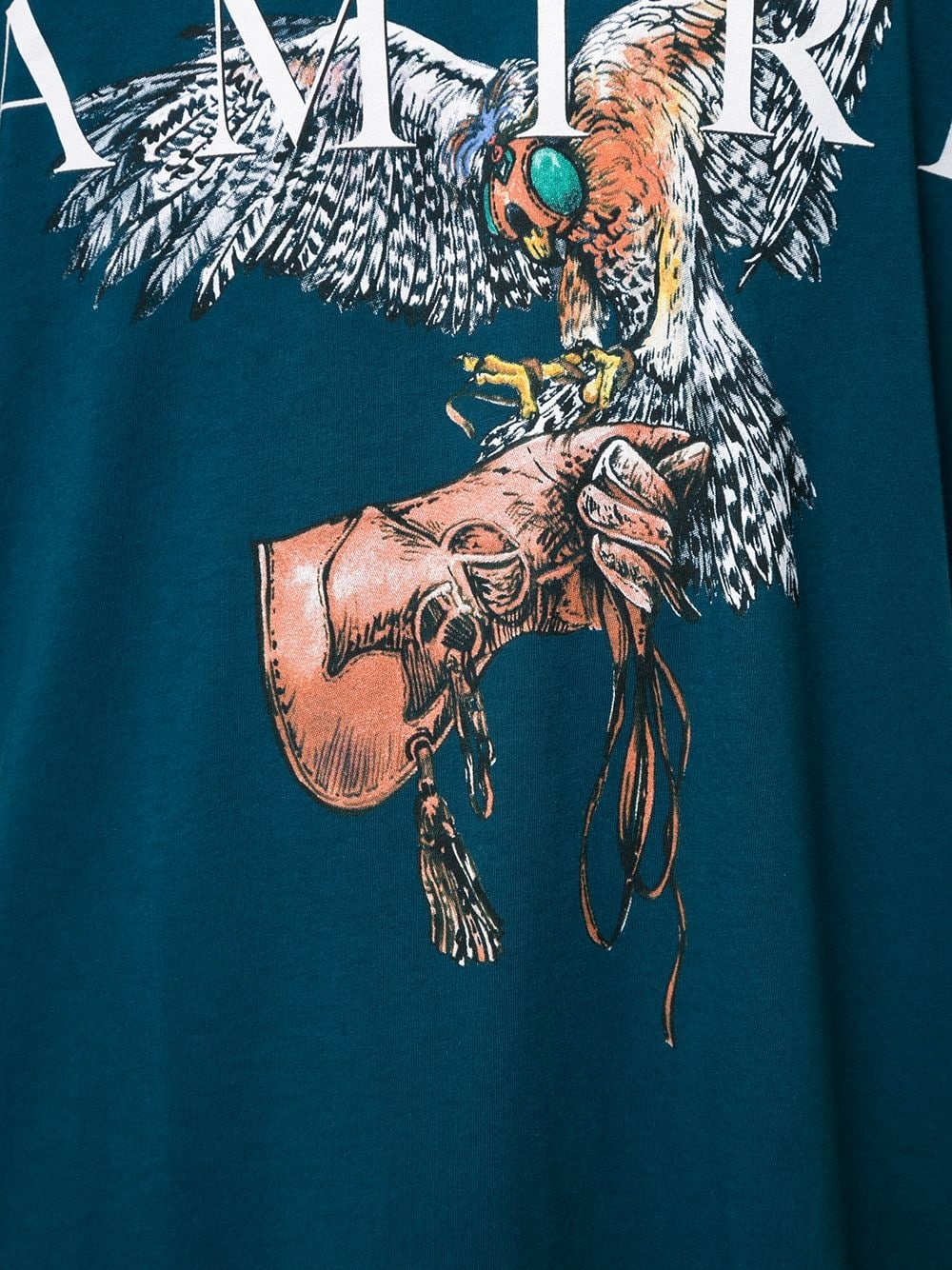 falcon graphic print T-shirt - 5