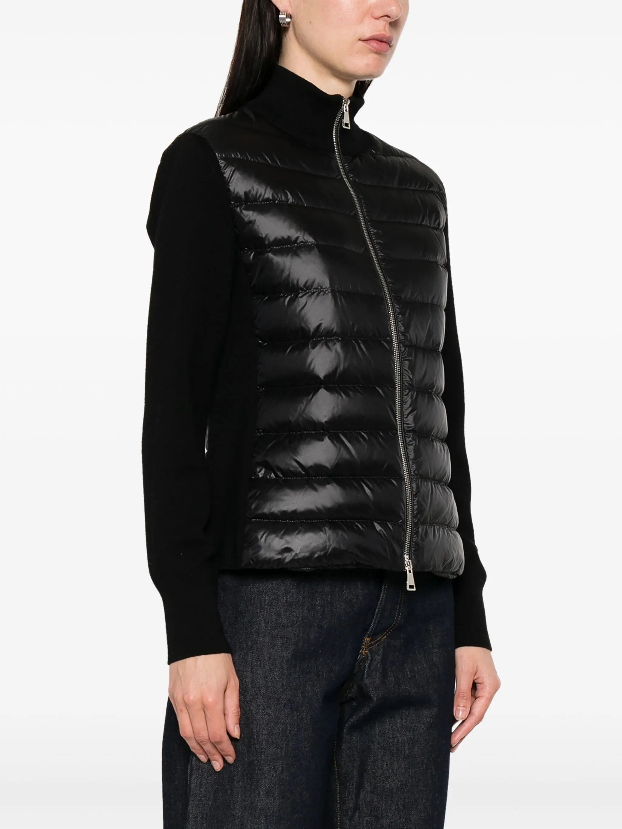 Moncler Wool Zip-up Puffer Jacket - 3