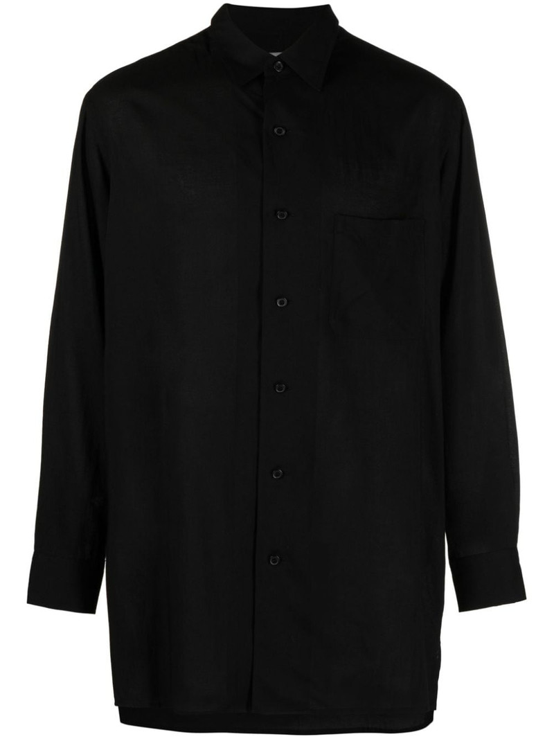 drop-shoulder 클래식 칼라 셔츠 1
