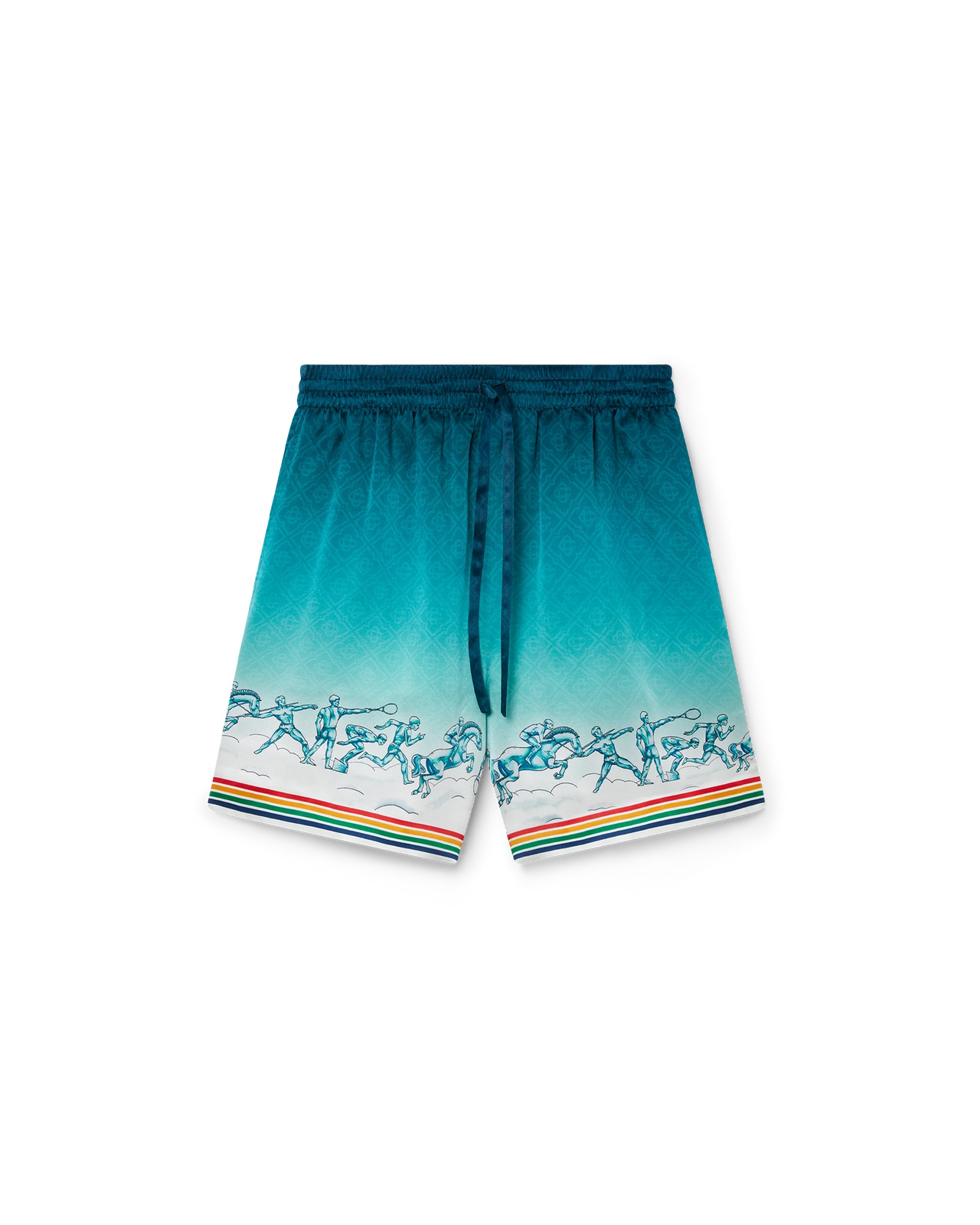 La Déesse Du Stade Silk Shorts - 2