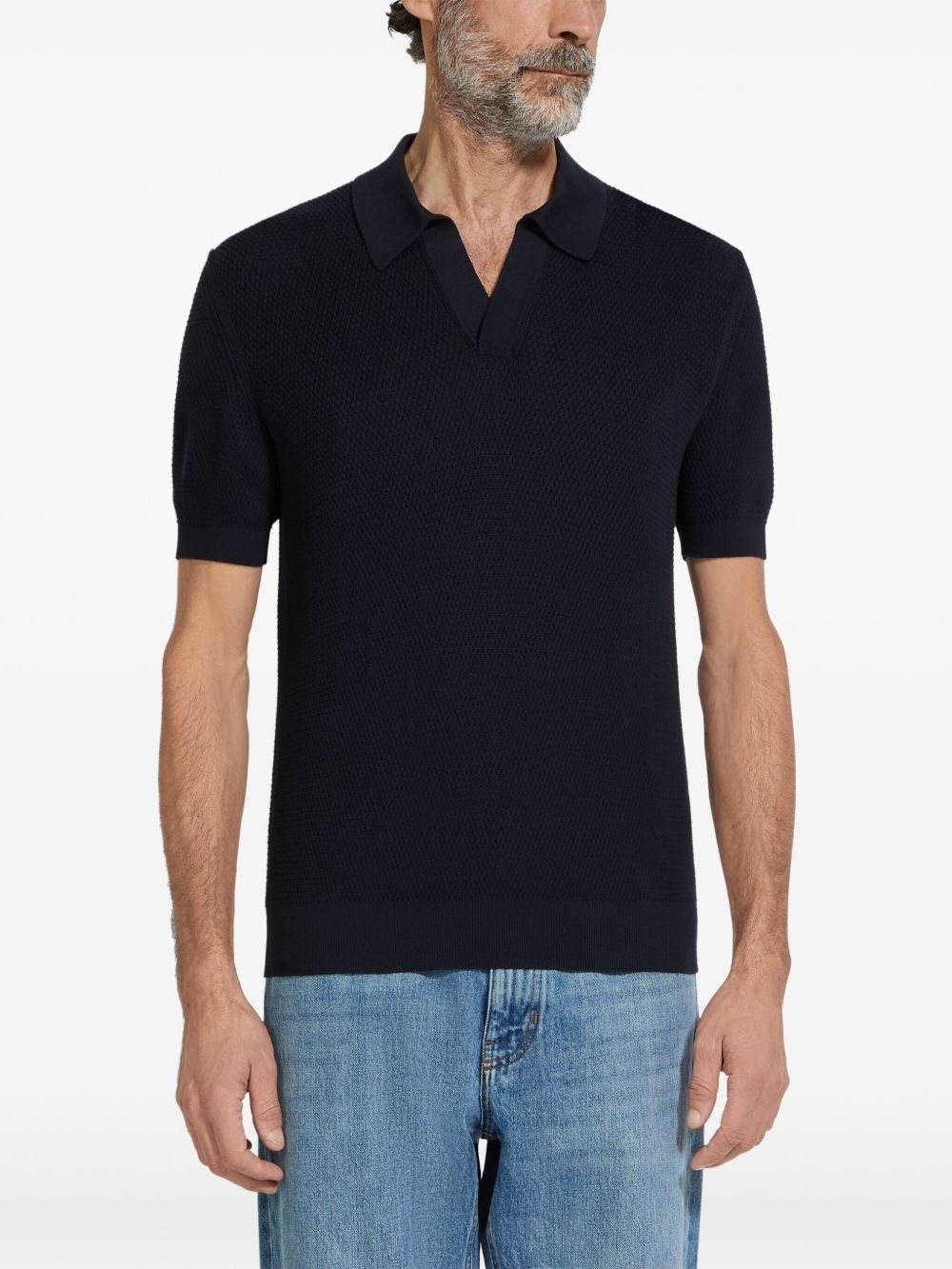 cotton polo shirt - 2
