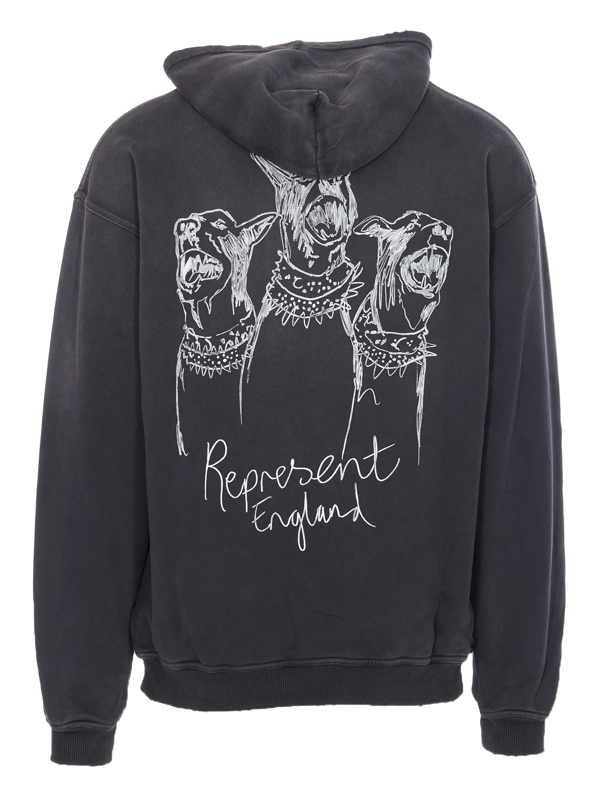 Represent Dog-print Hoodie - 4