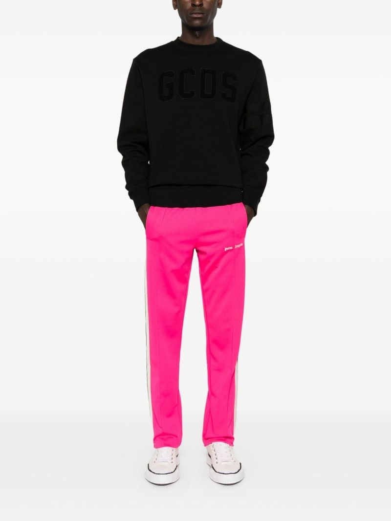 GCDS embroidered-logo cotton sweatshirt outlook
