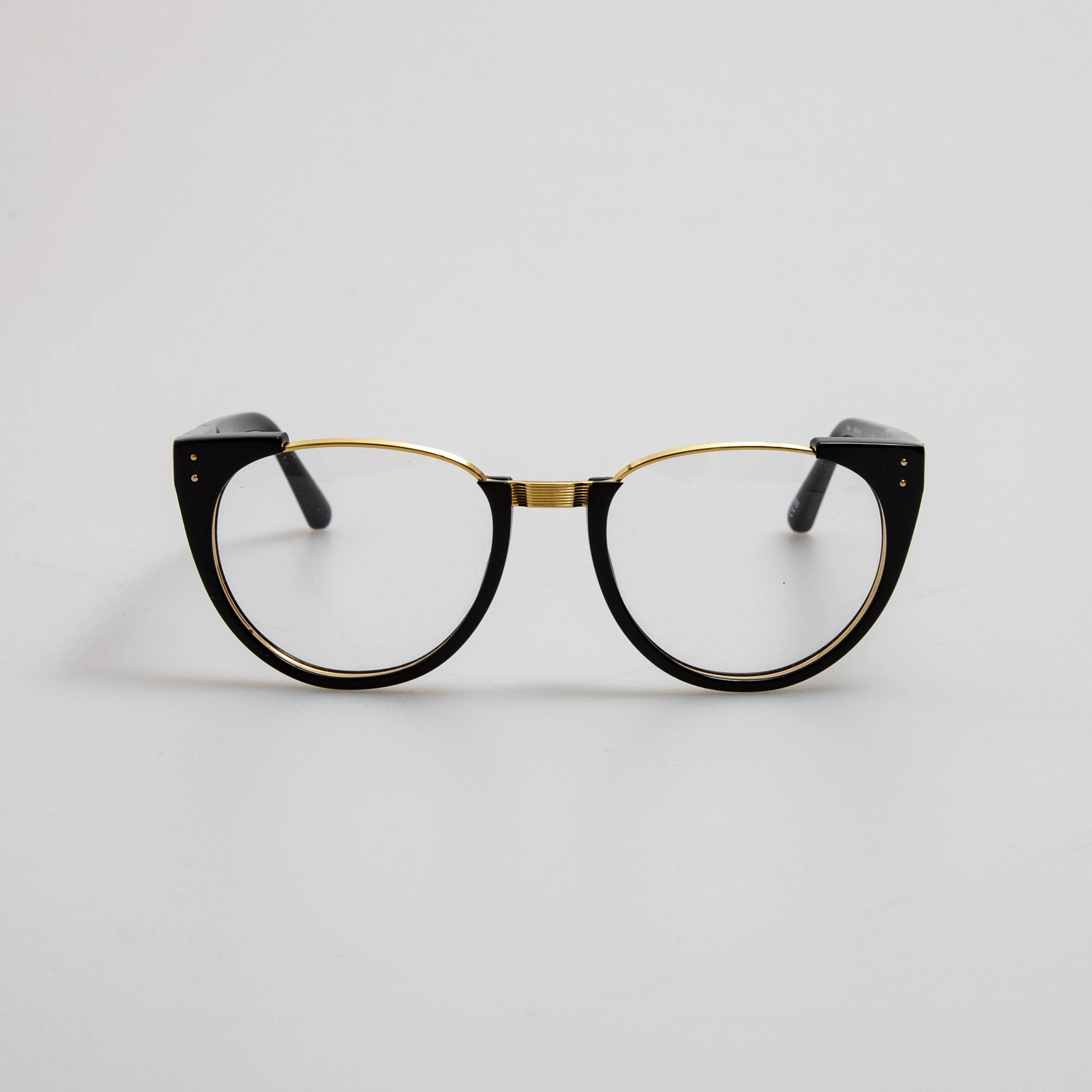 Iris Oval Optical Frame in Black - 1