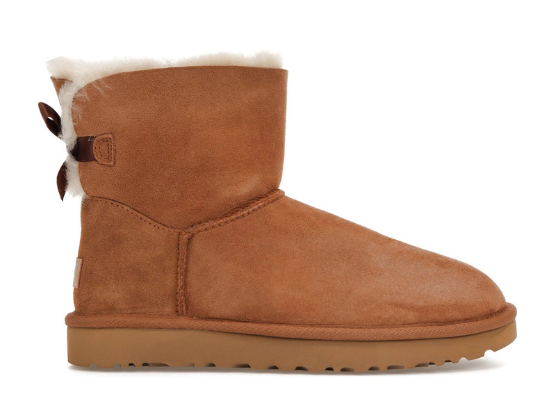 UGG Mini Bailey Bow II Chestnut (Women's) 1
