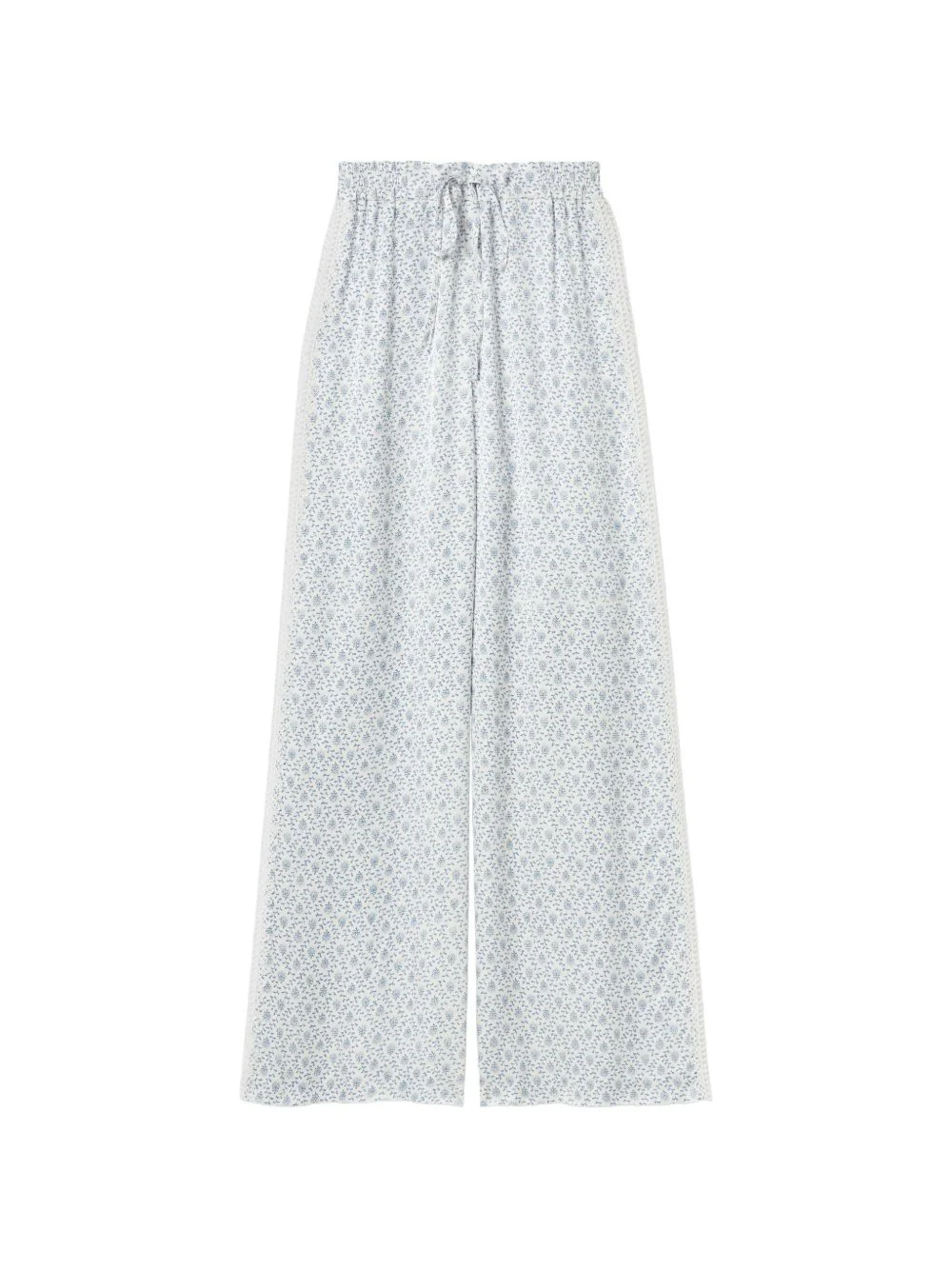 printed palazzo trousers - 1