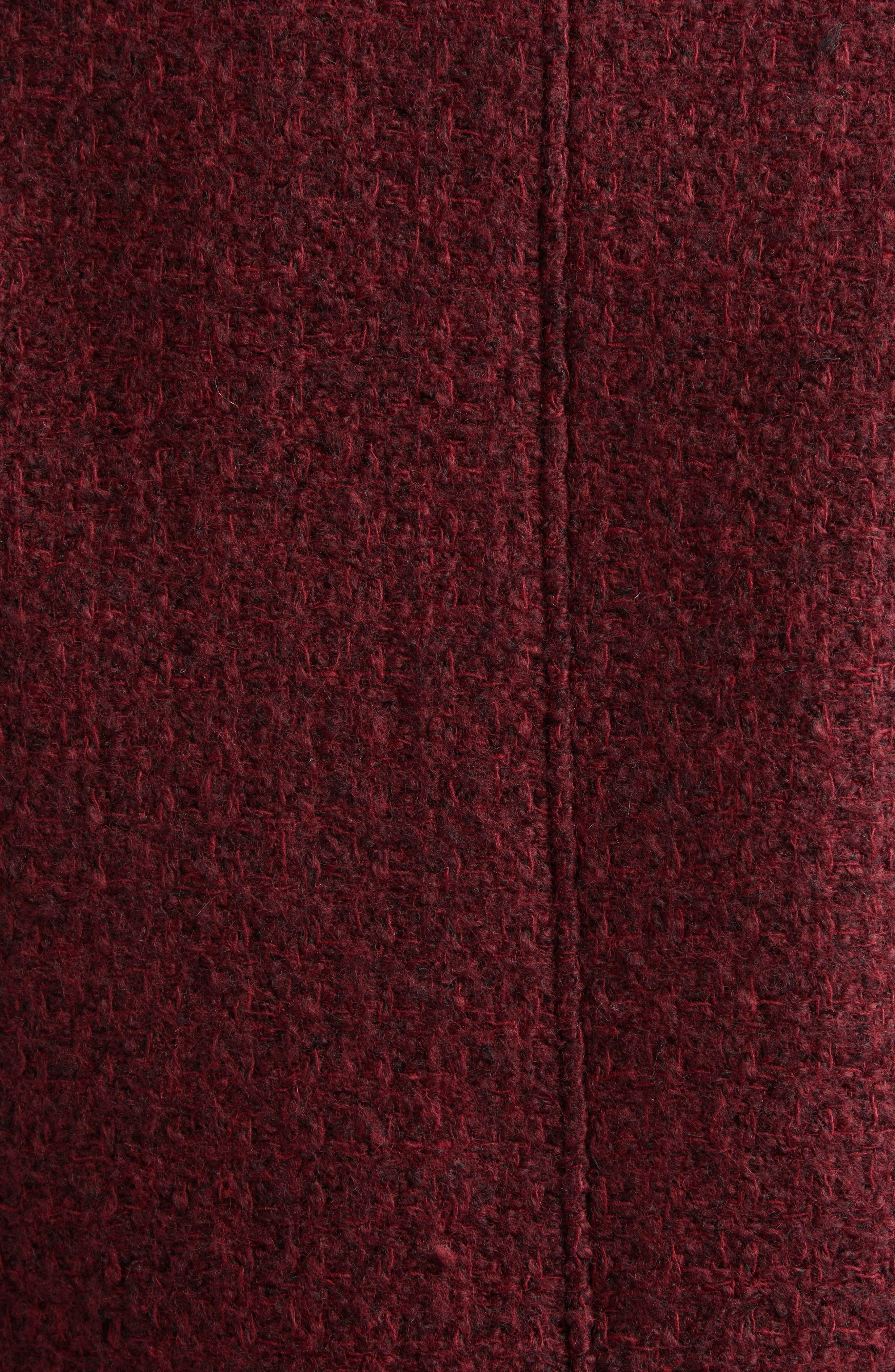 Altuzarra Astley Tweed Crop Jacket in Grenache at Nordstrom - 6