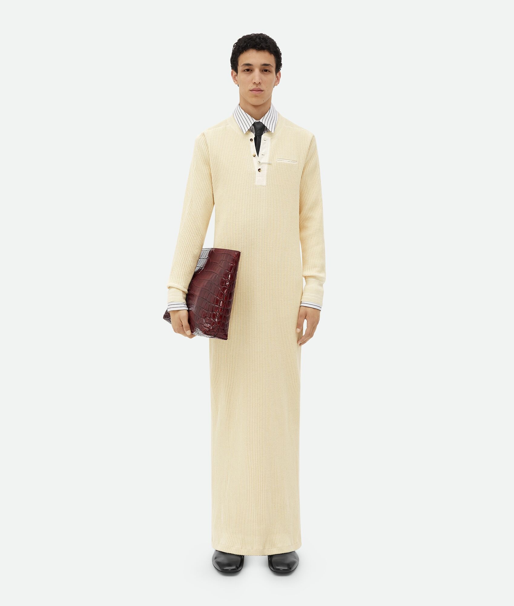 Cotton Knitted Dress - 4