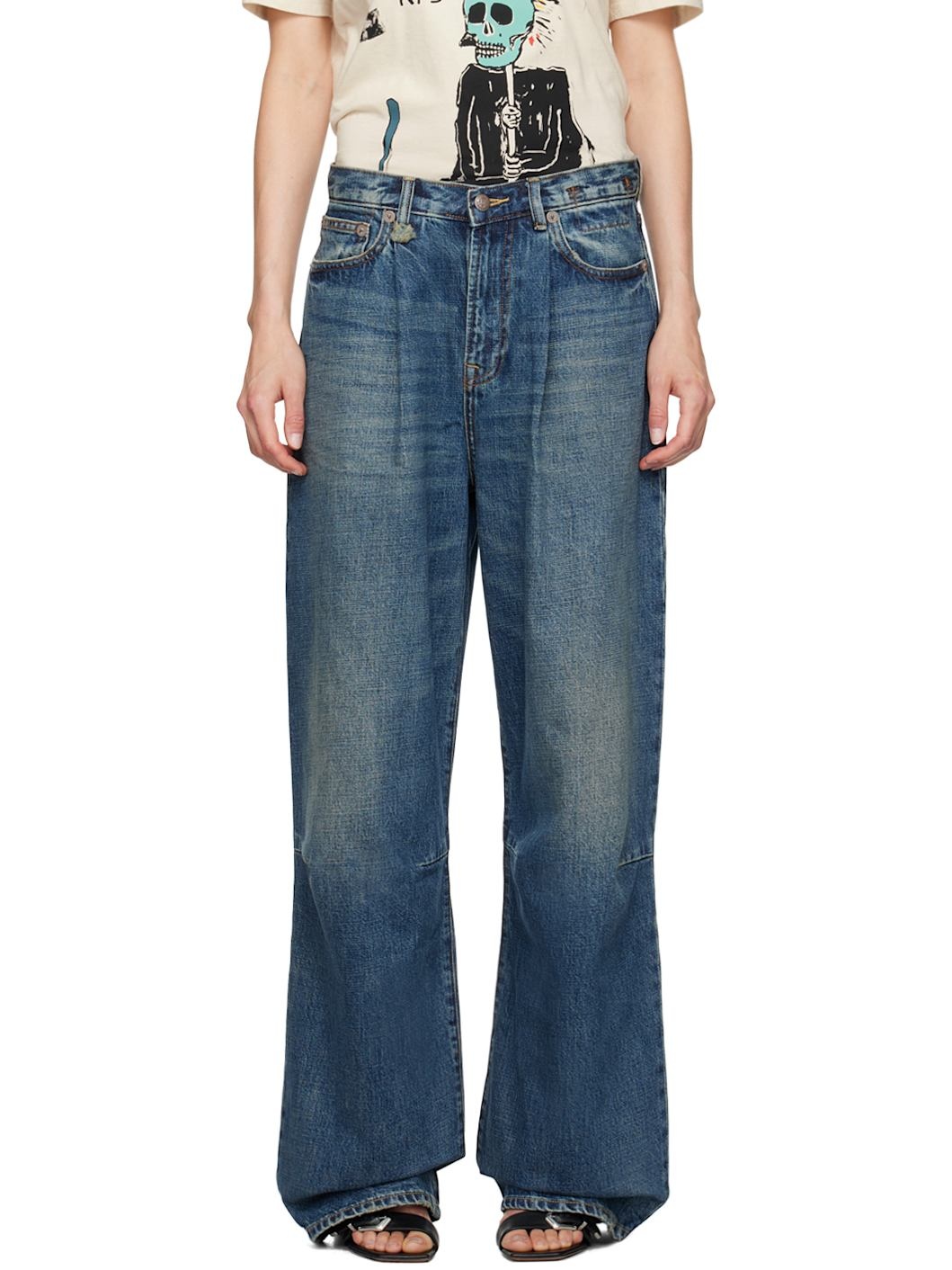 Blue Wayne Jeans - 1