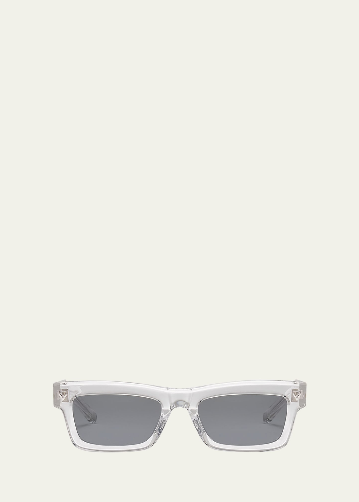 Rectangle Acetate Sunglasses - 1