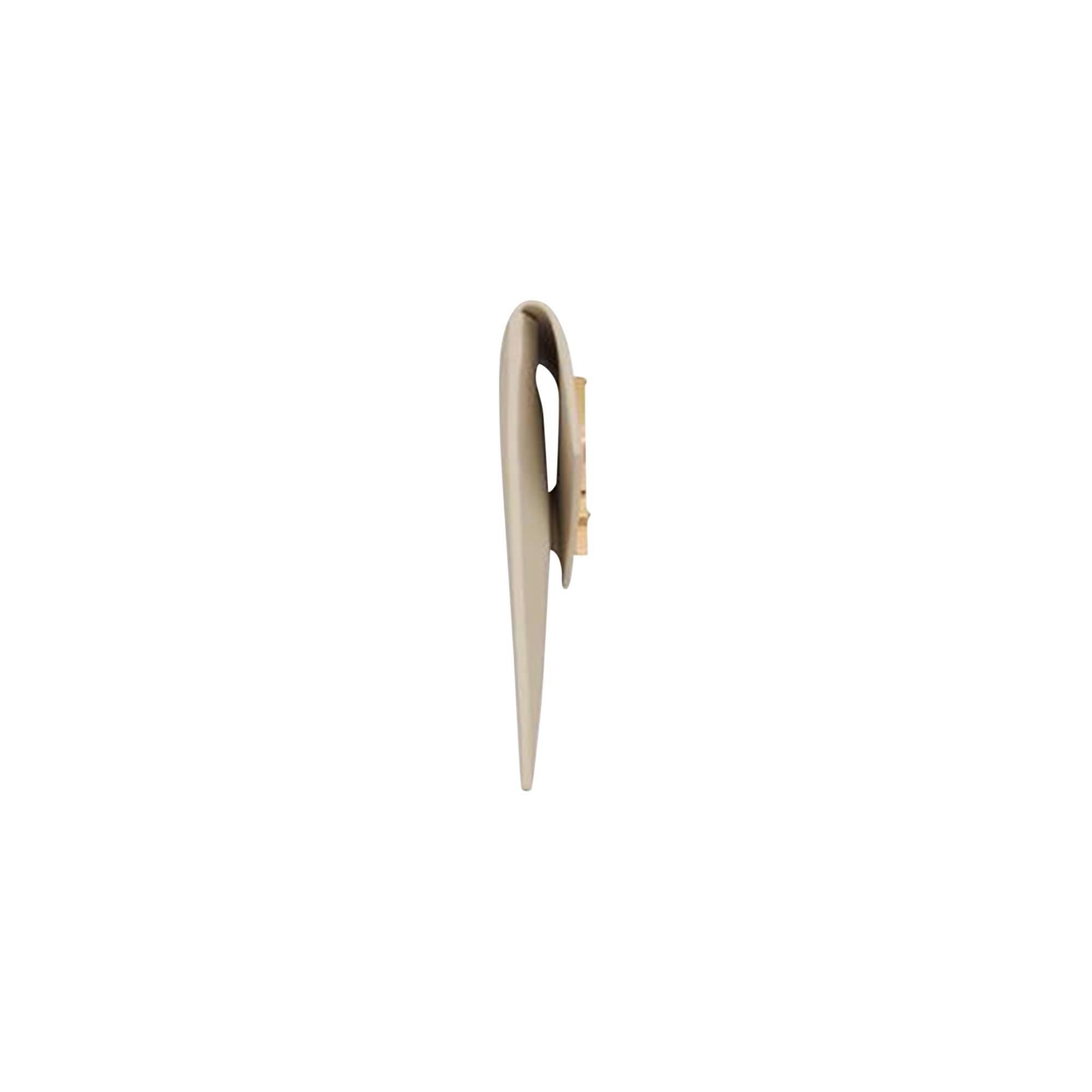 Saint Laurent Uptown Pouch 'Soft Cream' - 3