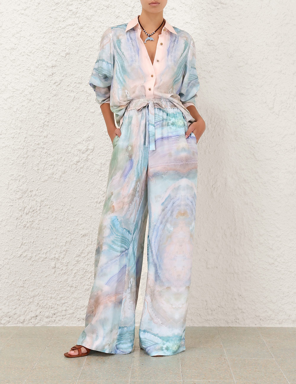 Zimmermann ILLUMINATE TRACK PANT | REVERSIBLE