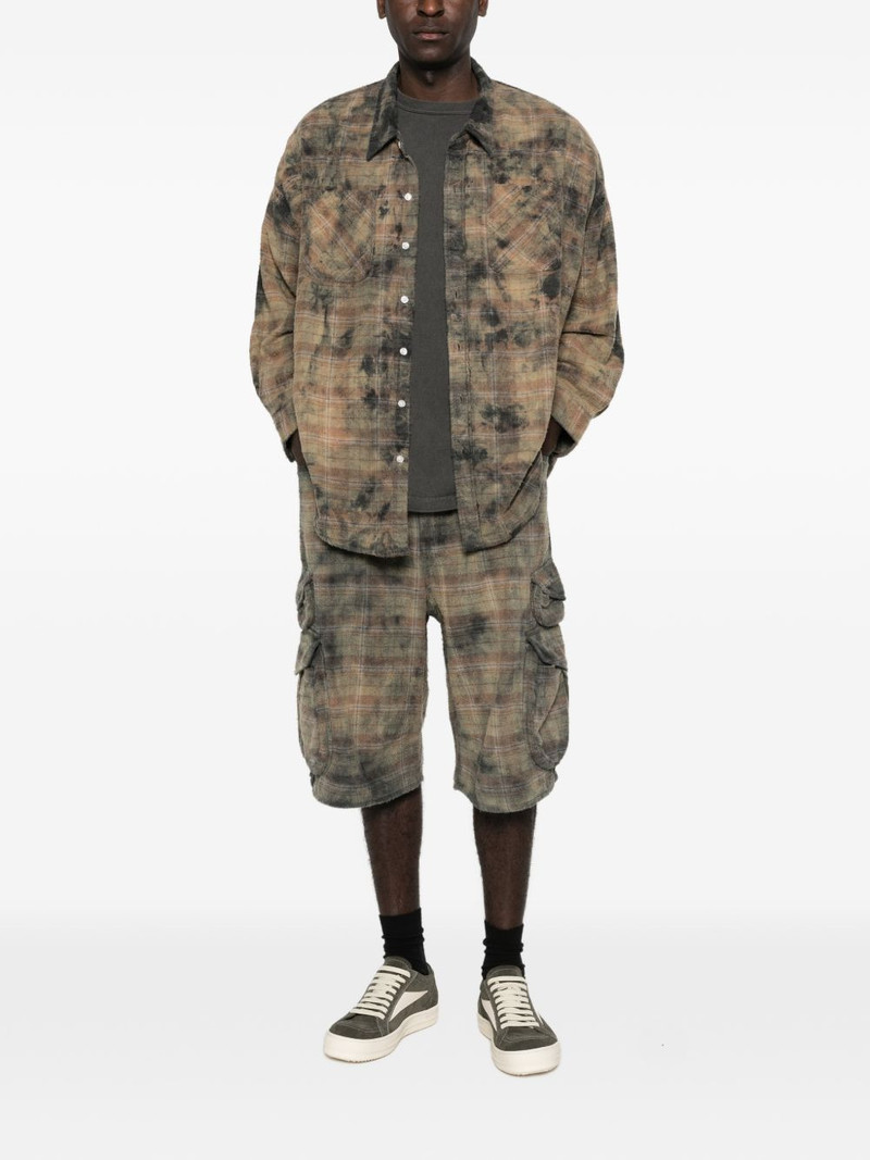 R13 plaid pocket shirt outlook