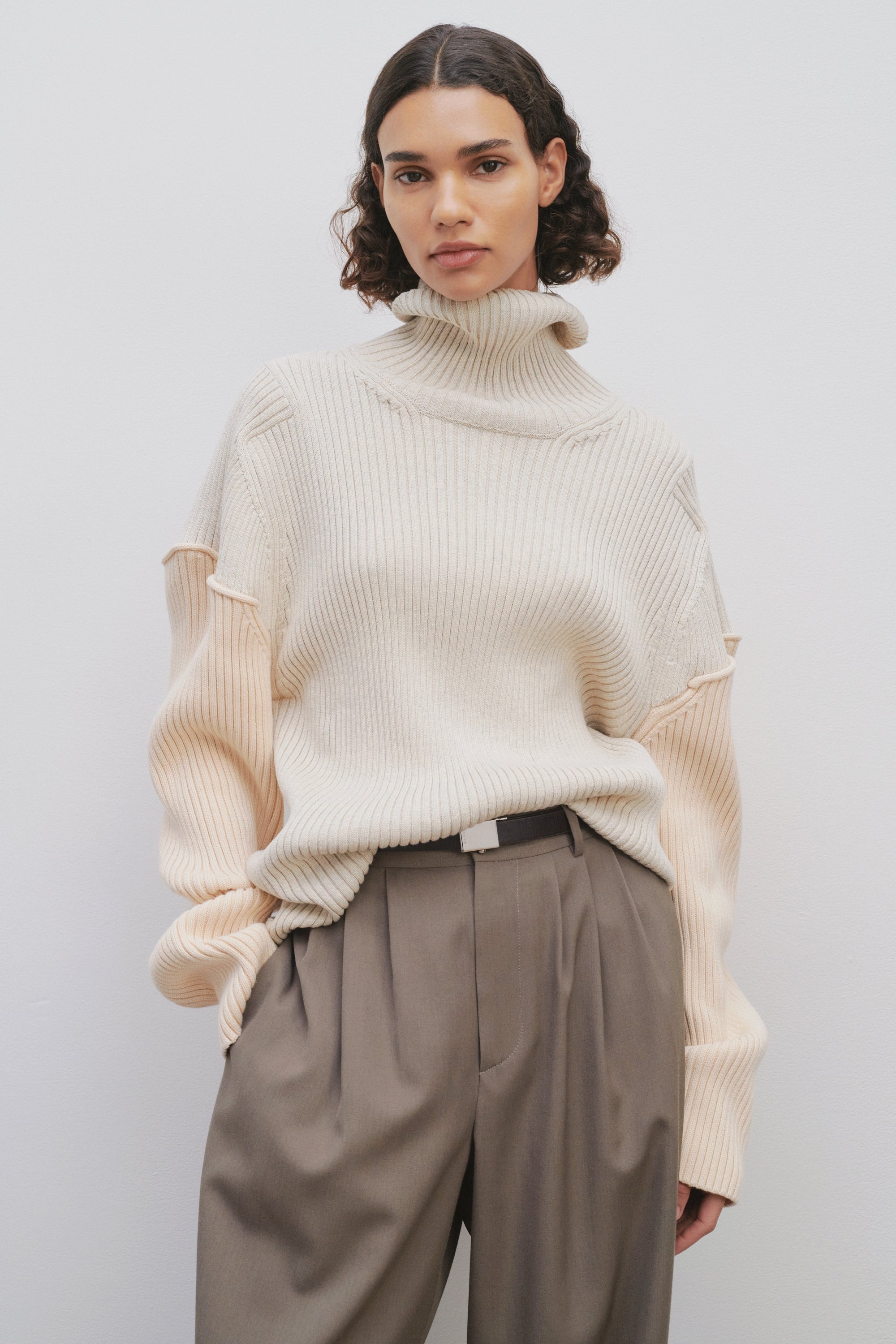 Dua Top in Cotton and Cashmere - 3