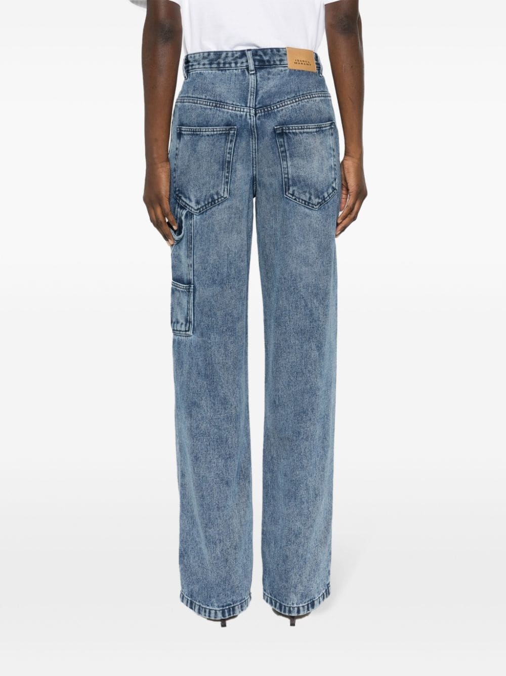 Bymara mid-rise straight-leg jeans - 4