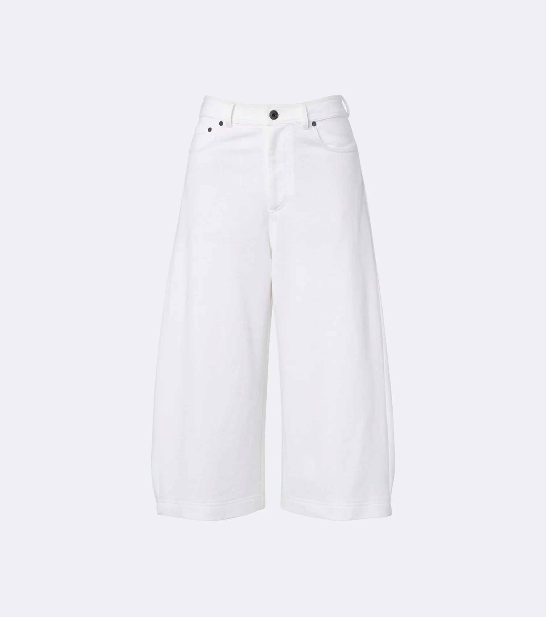 Cotton and linen culottes - 1