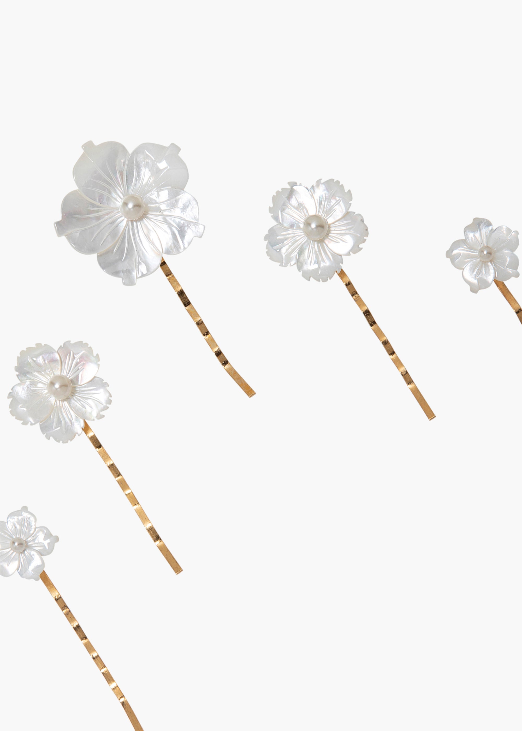 Zinnia Bobby Pin Set - 6