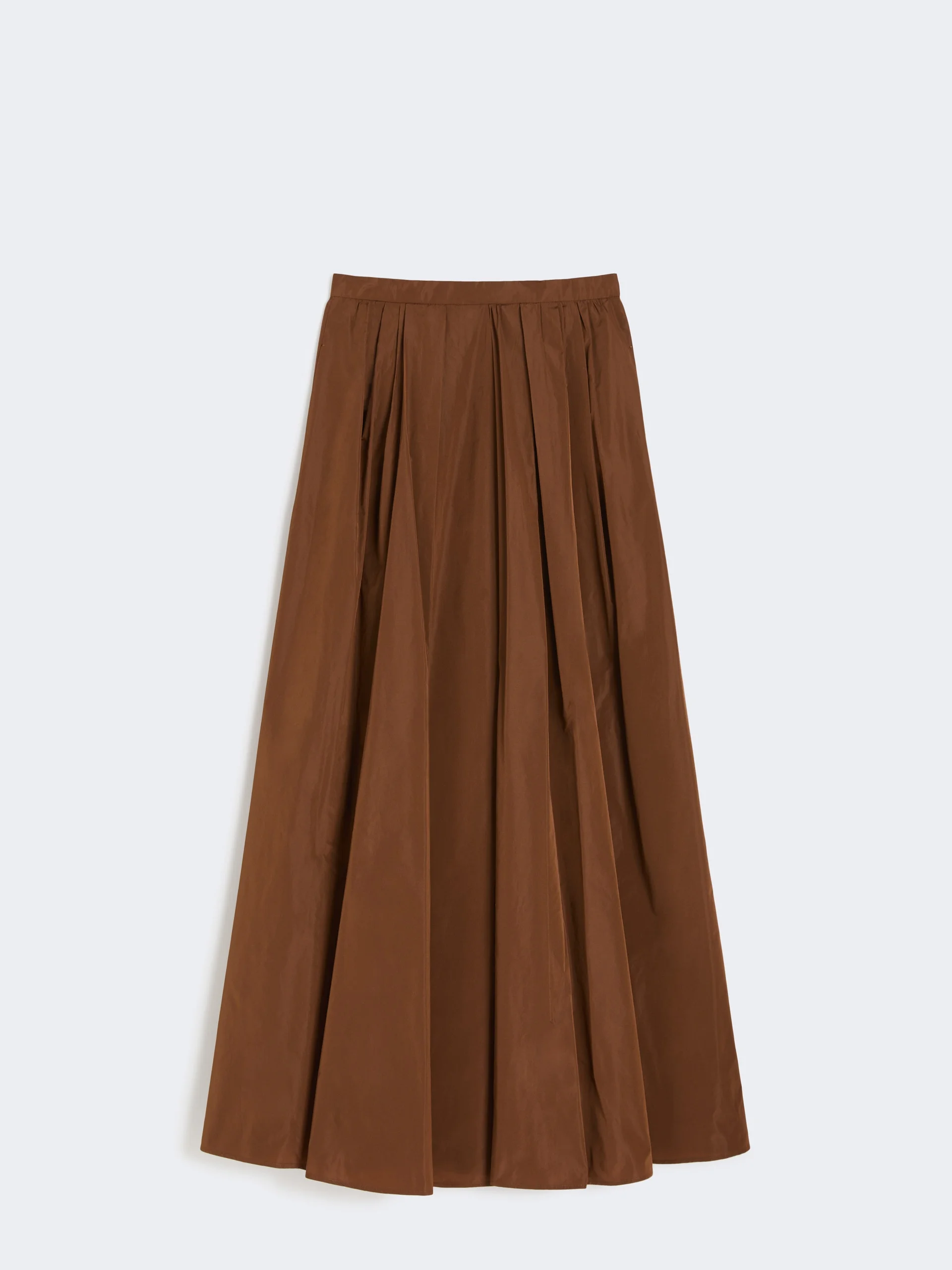 GARONNA Long taffeta skirt - 1