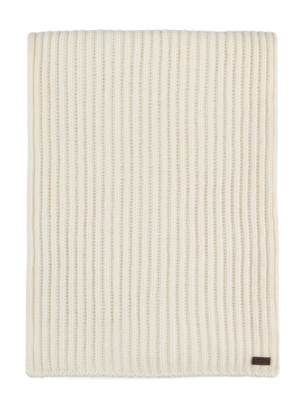 ribbed-knit scarf - 2