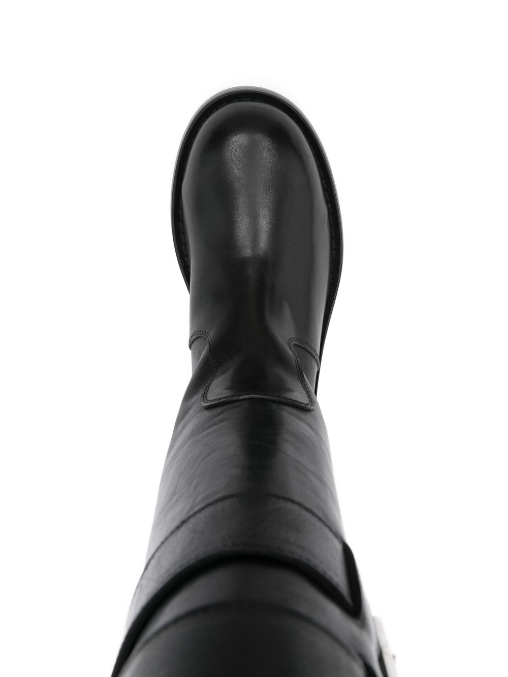 35mm Osmo double-buckle leather boots - 4