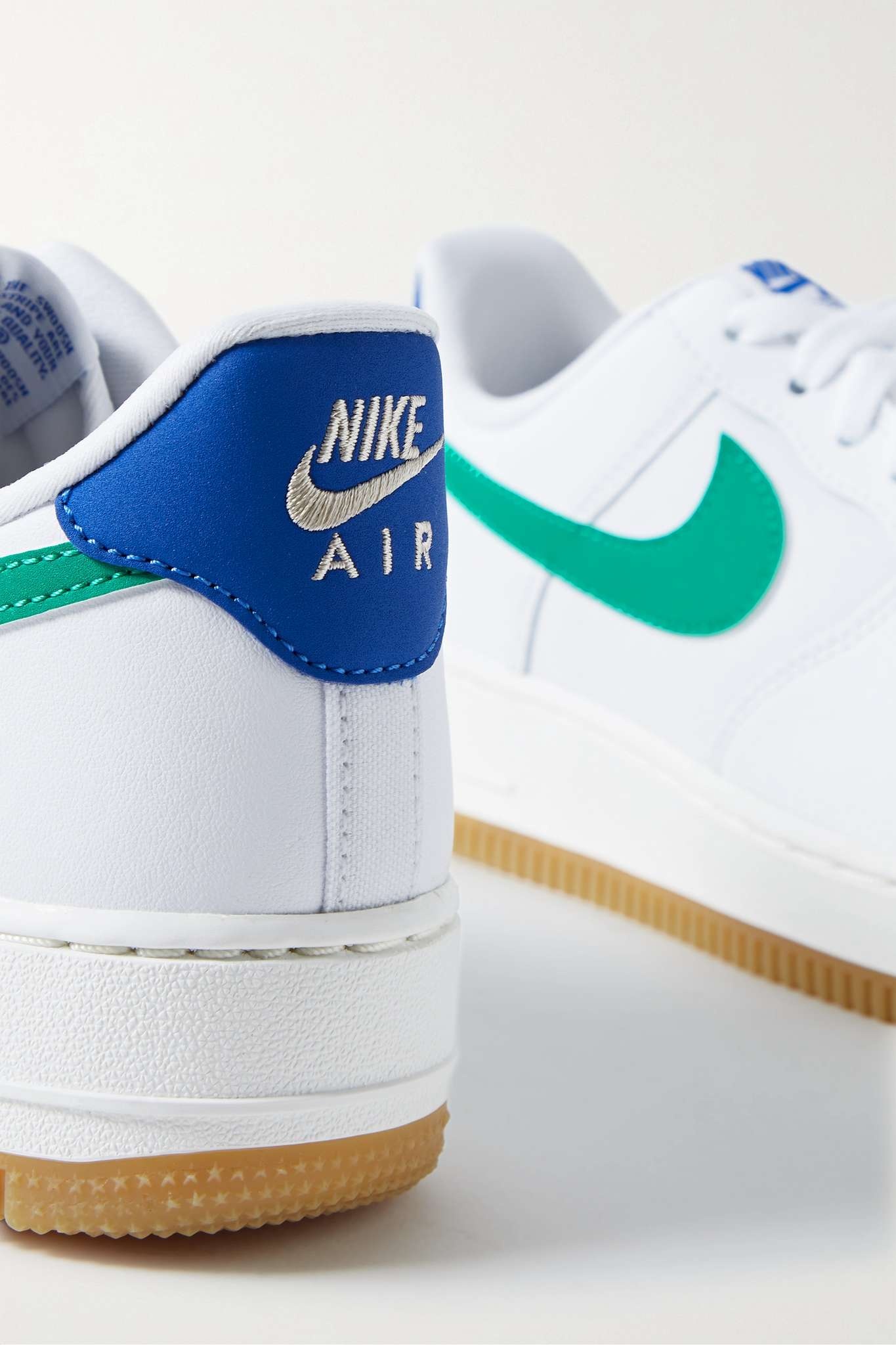 Air Force 1 '07 color-block leather sneakers - 4