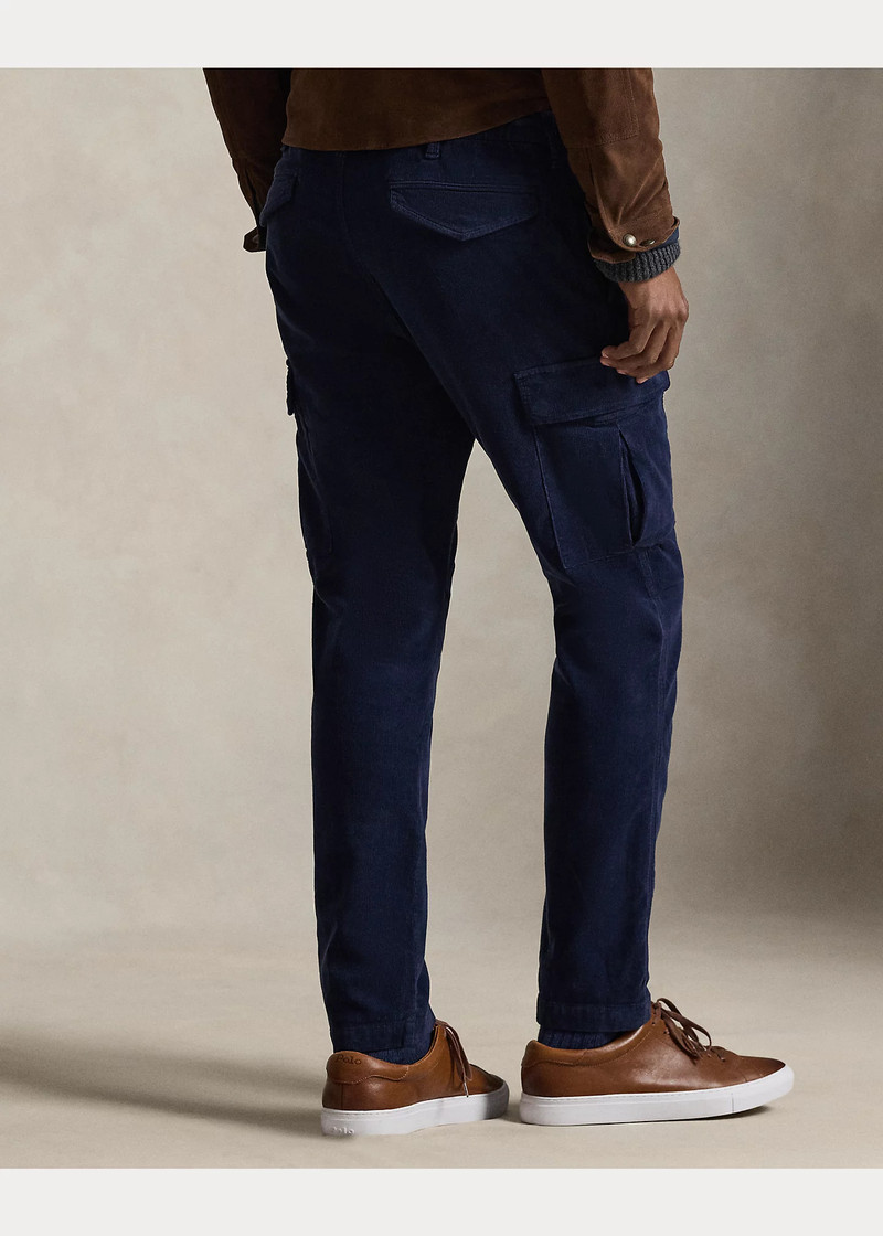 Slim Fit Stretch Corduroy Cargo Pant 4