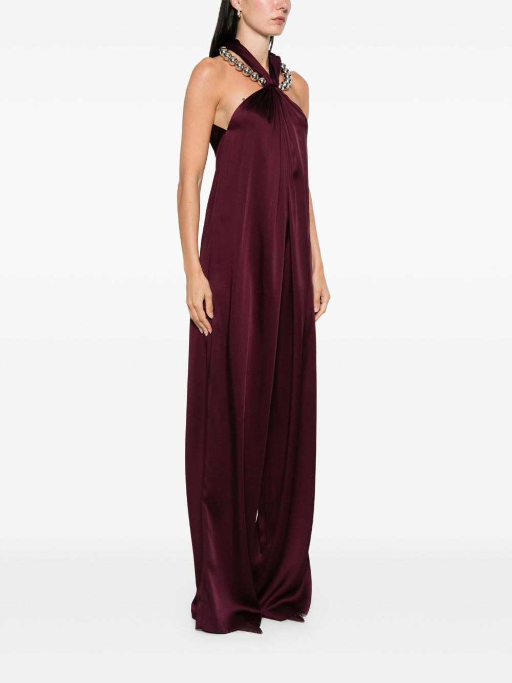 halterneck jumpsuit - 3