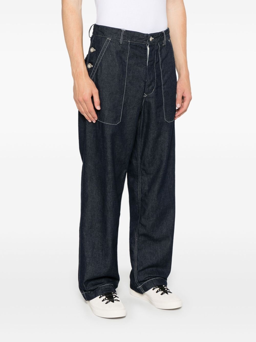 straight-leg jeans - 3