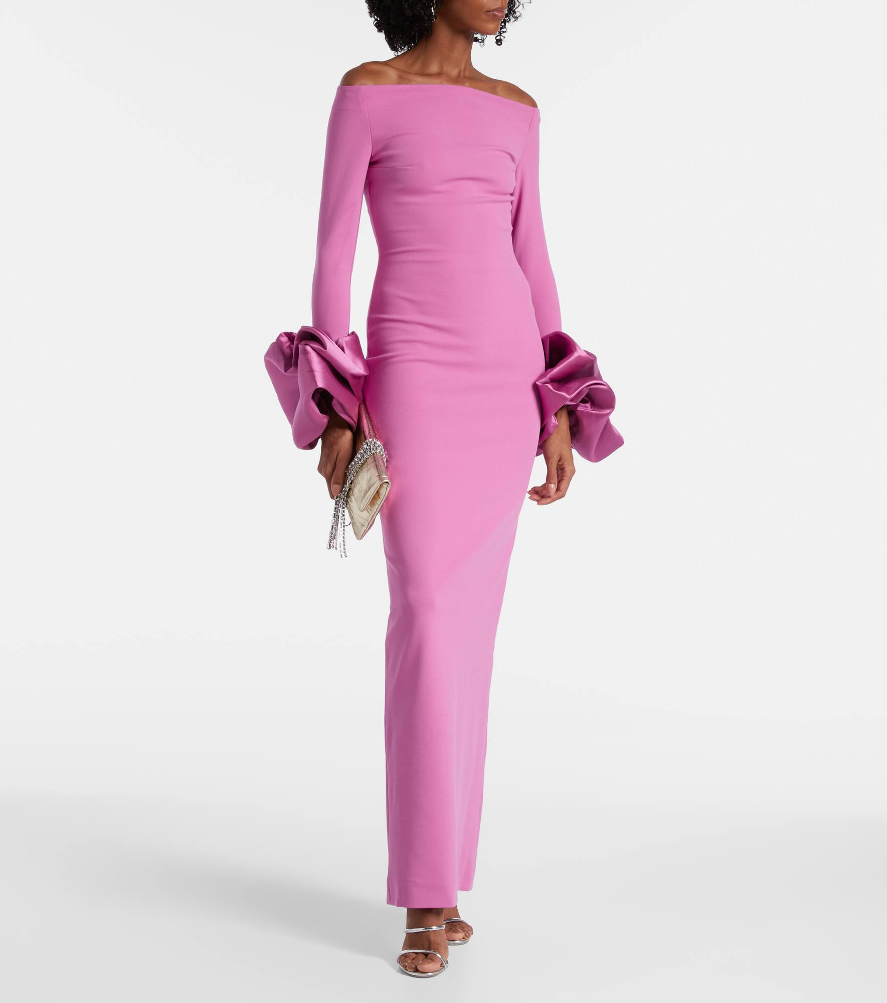 Talia off-shoulder gown - 2
