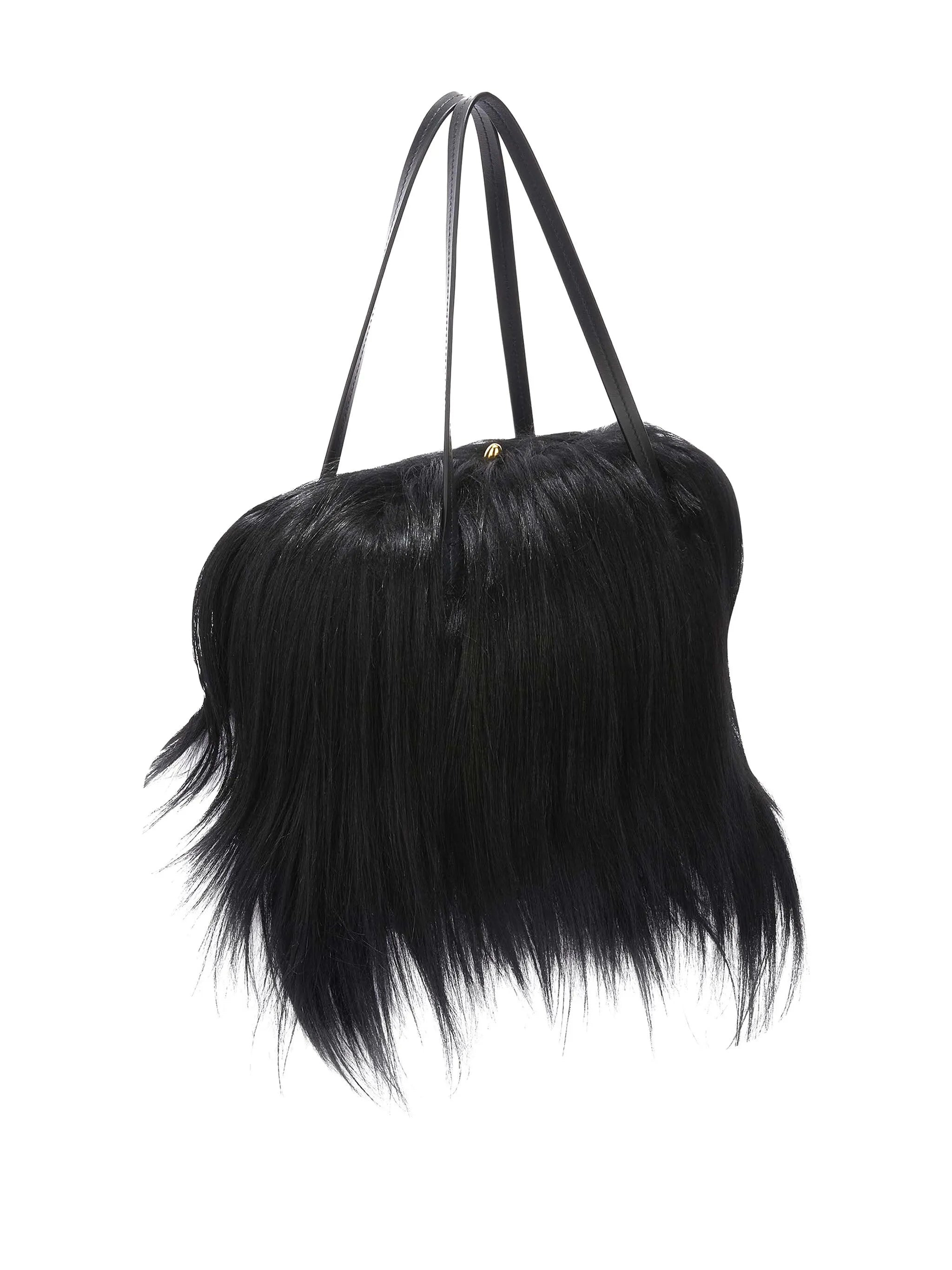 Goji Pillow hairy tote bag - 5