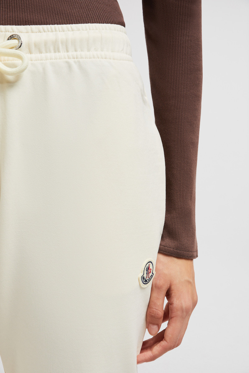 Logo Patch Cotton Sweatpants 4