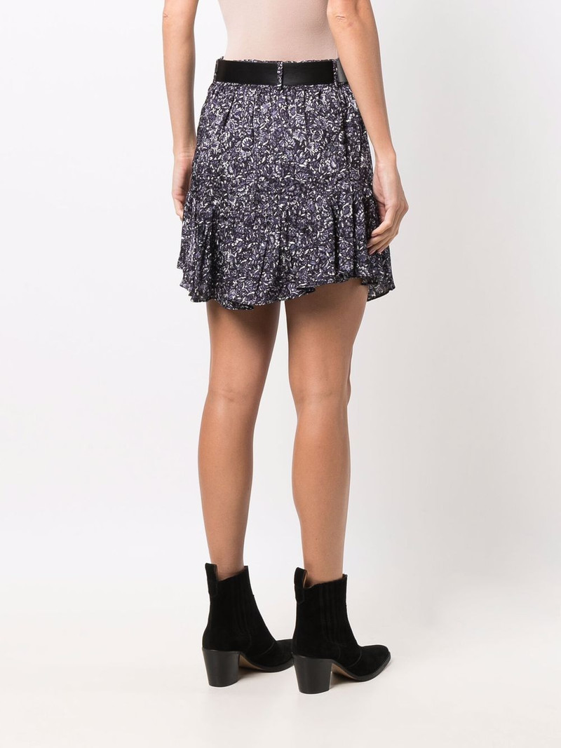 belted-waist skirt 4